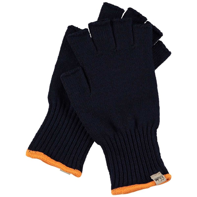 Merino Wool Fingerless Gloves - Half Finger Warm Knitted Gloves