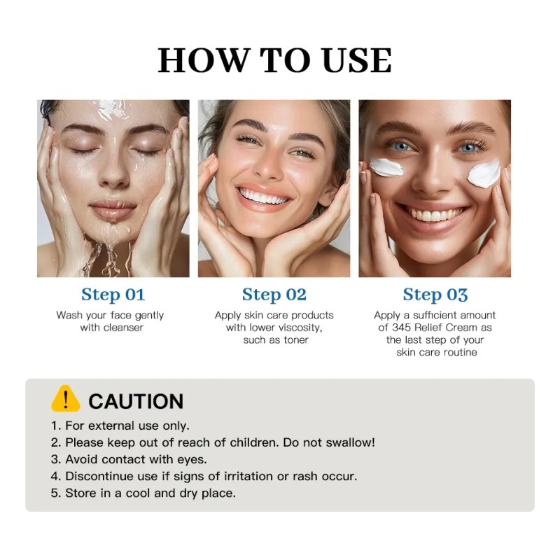 Crema Hidratante 345 Relief Nourish Cream Aclara Impe