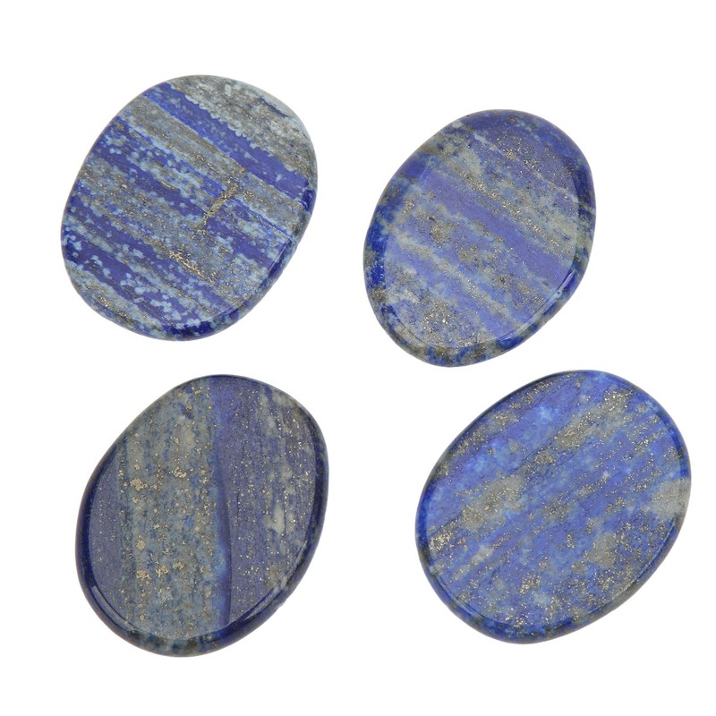 4Pcs Reiki Symbols Stones Smoother Surfaces Engraved Reiki Stones for