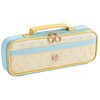 Raymay Fujii FSB1188Y Pencil Case, Top Liner, Ribbon, Yellow