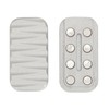 Magnetic Haptic Slider Stress Anxiety Relief Striped Pattern Ergonomic Alloy