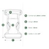 Ganzoo Set of 3 3/4 Inch Snap Fastener / Click