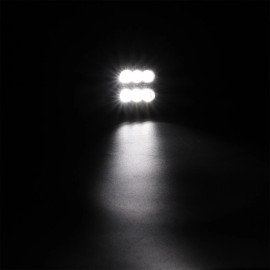 WSAYS Fit 2010-2019 Dodge Ram 2500/3500 24W Bumper Dual Fog Light Pods + Wiring Kit