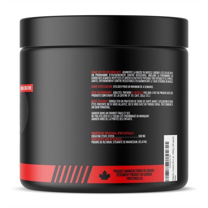 ProteinCo | Creatine HCL Ethyl Ester | 500mg | 240