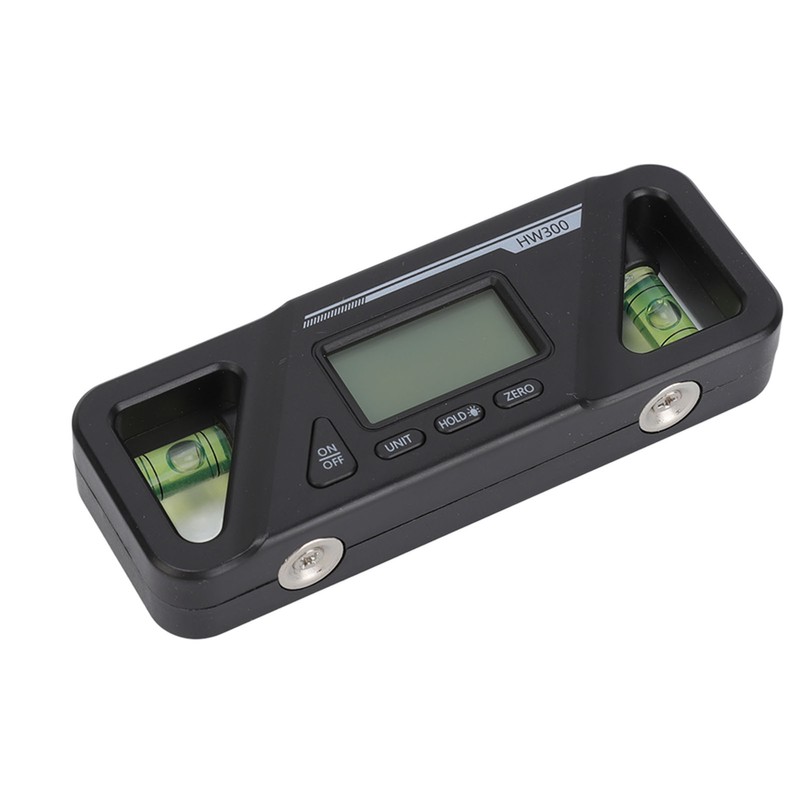 Digital Inclinometer Plastic ABS Magnetic Base Level Angle Measuring Gauge