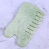 Artibetter Jade Gua Sha Massage Tool Comb Shape Spa Acupuncture