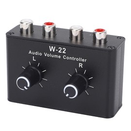 3.5mm Volume Control Knob - Balance Adjuster for Headphones/Earbuds/Line Level Devices - Small Attenuator Knob