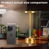 HAPYGI 5200mAh Rechargeable Cordless LED Table Lamps Touch Sensor Light,