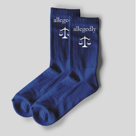 Law Themed Novelty Socks–Fun Gifts for Lawyer, Law School Student, Family or Colleagues–Legal Socks Lawyer Gifts for Birthday, Christmas, Graduation, Office Party and More.(280)