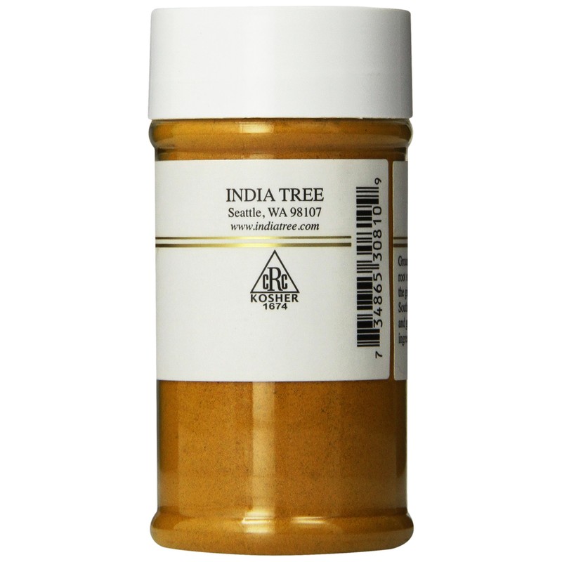 India Tree Turmeric Ground Jar, 2 Ounce