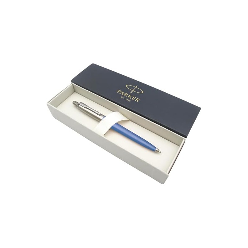 Parker Jotter Originals Ballpoint Pen -Blue Denim - Blue Ink