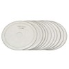 10pcs Ultra Thin Diamond Lapidary Saw Blade Gems Jewelry Cutting