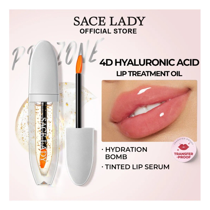 Sace Lady Lip Oil Gloss Hialurónico Para Labios Voluminizado