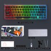 NACODEX 65% Transparent Crystal Acrylic Keyboard with Gasket Mount |
