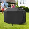 BROSYDA BBQ Cover 147x61x122cm, Waterproof, Windproof, UV Resistant, Tear Resistant,