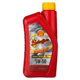 Schaeffers Supreme 9000 Full Synthetic 5W-50 Racing Oil 1 Quart Bottle