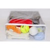 Vinylpac 5-Pack Clear Vinyl Zippered Storage Bags 15 x 18