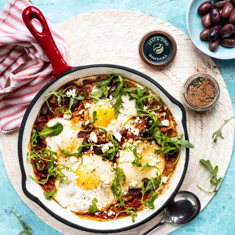 Shakshuka, 40g - Premium Spice Blends by Zest & Zing.