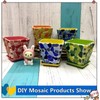 500g Irregular Ceramic Mosaic Tiles, 0.5x2cm, Small Mosaic Pieces, Stones