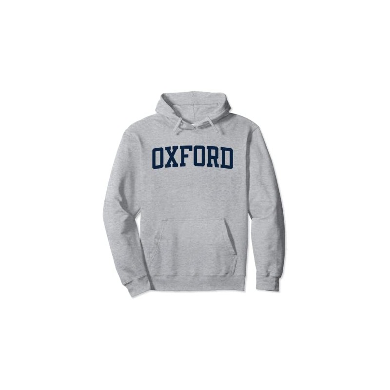 Oxford England Collegiate Style Varsity Block Letter Pullover Hoodie