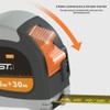 30M Laser Rangefinder + 5M Anti-fall Steel Tape Metric and