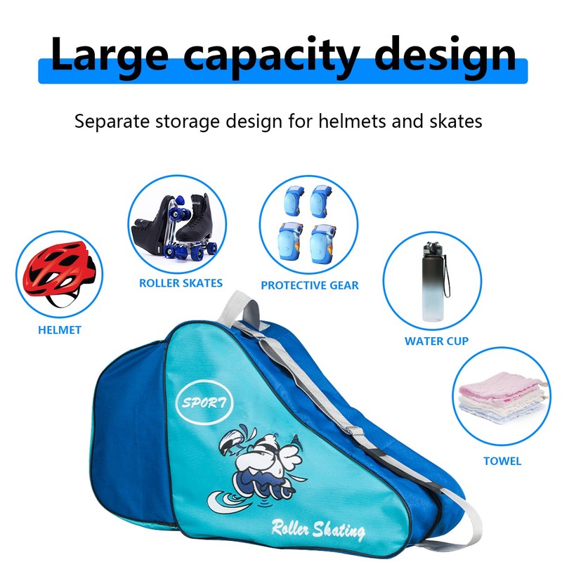 Ceestyle Skate Bag with Handles Ice Hockey Bag with Zip