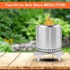 Fire Pit Hob Frame, Stainless Steel Fire Pit Frame Prevents