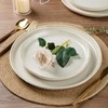 AmorArc Ceramic Dinnerware Sets for 4, 12 Pieces Handpainted Plates