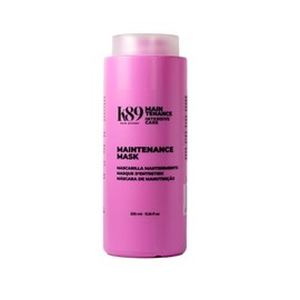K89 Intensive Care Maintenance Mask. Mascarilla altamente nutritiva y reparadora de la fibra capilar, formulada a base de queratina hidrolizada y acei