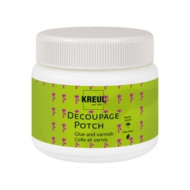 KREUL Art Potch 48251 – Decoupage Glue and Varnish Satin 150ml
