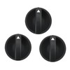 3PCS Car Air Conditioner Climate Control Knob 55900‑04020 Replacement for