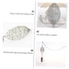 Gatuida Stainless Steel Olive Shape Bait Cage Fishing Trap for