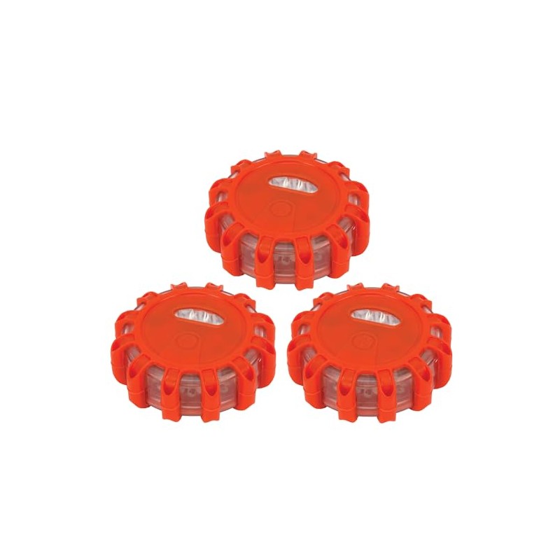Performance Tool W2343 3 Piece LED Road Flare Flashing Warning