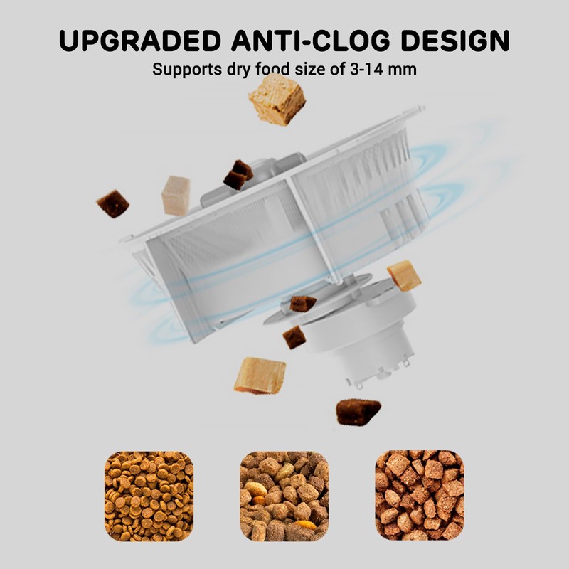 iPettie FW54 5G/2.4GHz WiFi Automatic Feeder and Waterer 2-in-1 Set