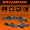 YLT Auto Front Left and Right Bumper Cover Bracket Set