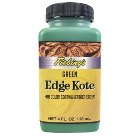 Fiebing's Edge Kote Green 4 oz Edge Finish