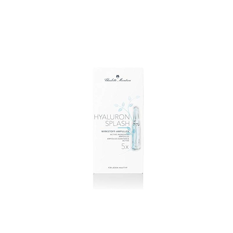 Charlotte Meentzen - Hyaluronic splash - active ingredient ampoules -