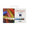 PRO ART Oil Pastels Regular Vivid Color 12pc, Soft &
