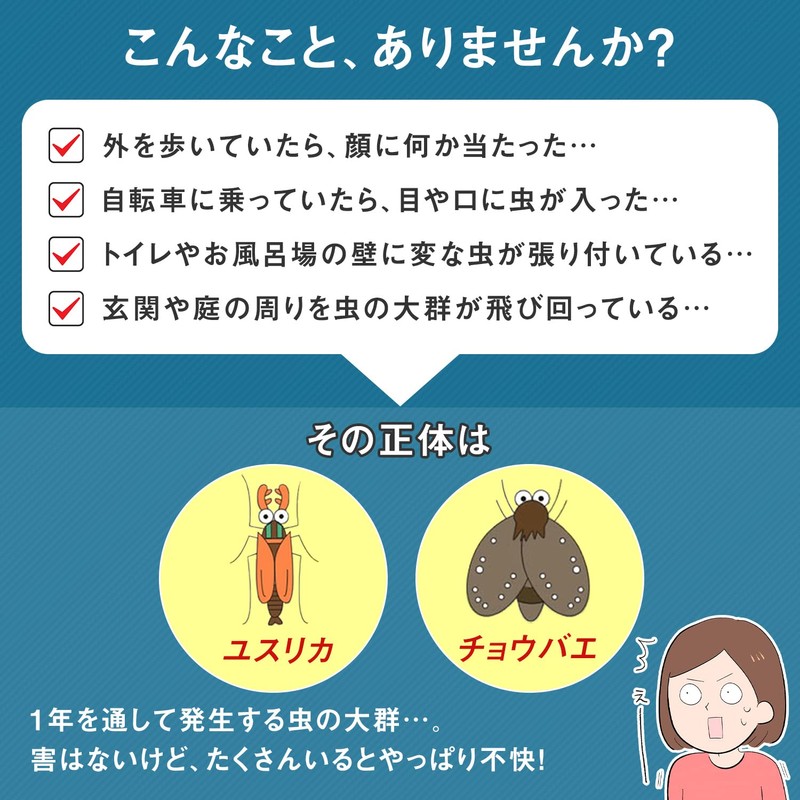 yusurika・tyoubaeburokku Grain No G Pests Protection No suppression 側溝 Bathroom