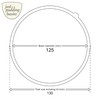Just Pudding Basins 1 Pint 570ml Medium Basin and Lid