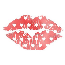 Artistic Lips-837 Sticker Decals, Laptop, Home Decoration, Car, Truck, Funny, Tumblr, Motorcycle Helmet, Bumper Sticker, Made in The U.S.A.