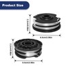 Odashen 6 Pack Grass Trimmer Spool Replacement for Parkside Cordless