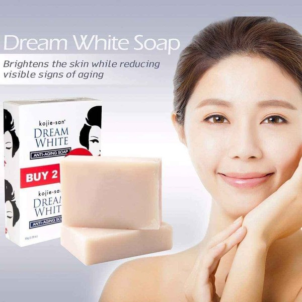 Kojie San Skin Lightening Kojic Acid Soap (2 Bars Anti-Ageing 135g)