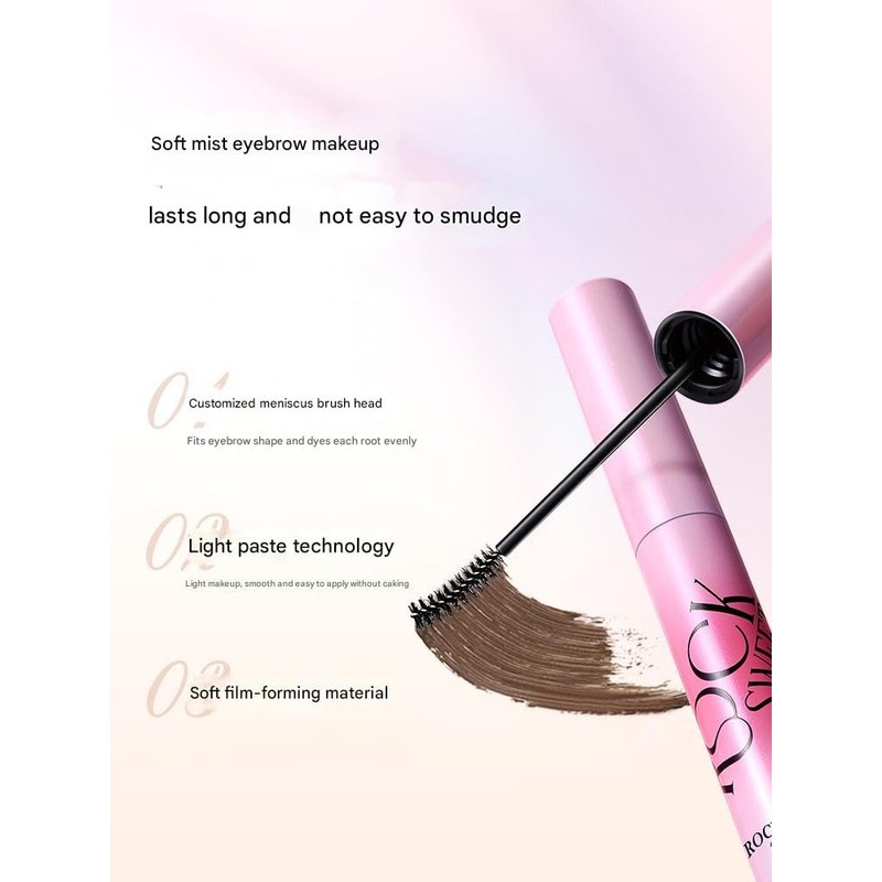 1PC Rock Sweet Eyebrow Mascara Eyebrow Concealer Color, Golden Light