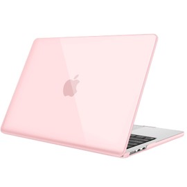 Fintie Case Compatible with MacBook Air M3 M2 13.6 Inch (2024-2022) A3113 A2681, Ultra Thin Hard Shell Protective Snap Case Compatible with MacBook Air 13.6 Inches, Pink
