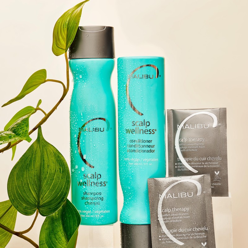 Malibu C Scalp Wellness Collection - Soothing Shampoo and Conditioner