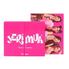Beauty Creations X Yerimua | Yeri's Palette - Paleta Sombras+Rostro 16 Tonos Multiusos | Textura Cremosa, Full Glam, Viajes | Cruelty-Free