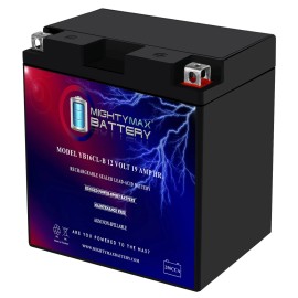 Mighty Max YB16CL-B 12V 19AH SLA Battery Compatible with Powersource WP16CL-BS