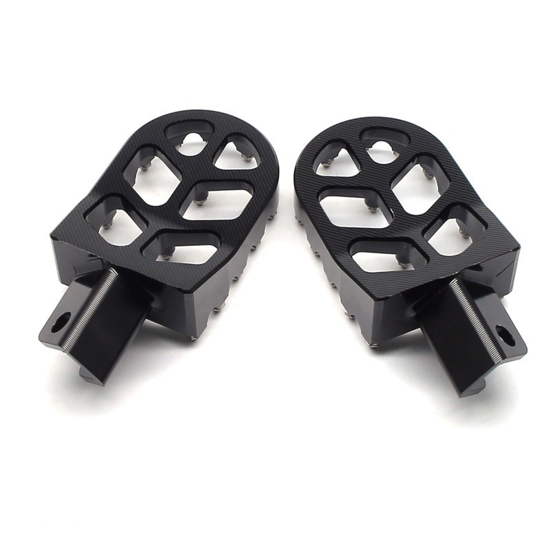 MZS Dirt Bike Foot Pegs, Motorcycle Wide Footpegs Front Pedal