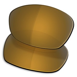 OSharp Performance Replacement Lenses for Oakley Straight Jacket 2007 Sunglasses - Antique Golden